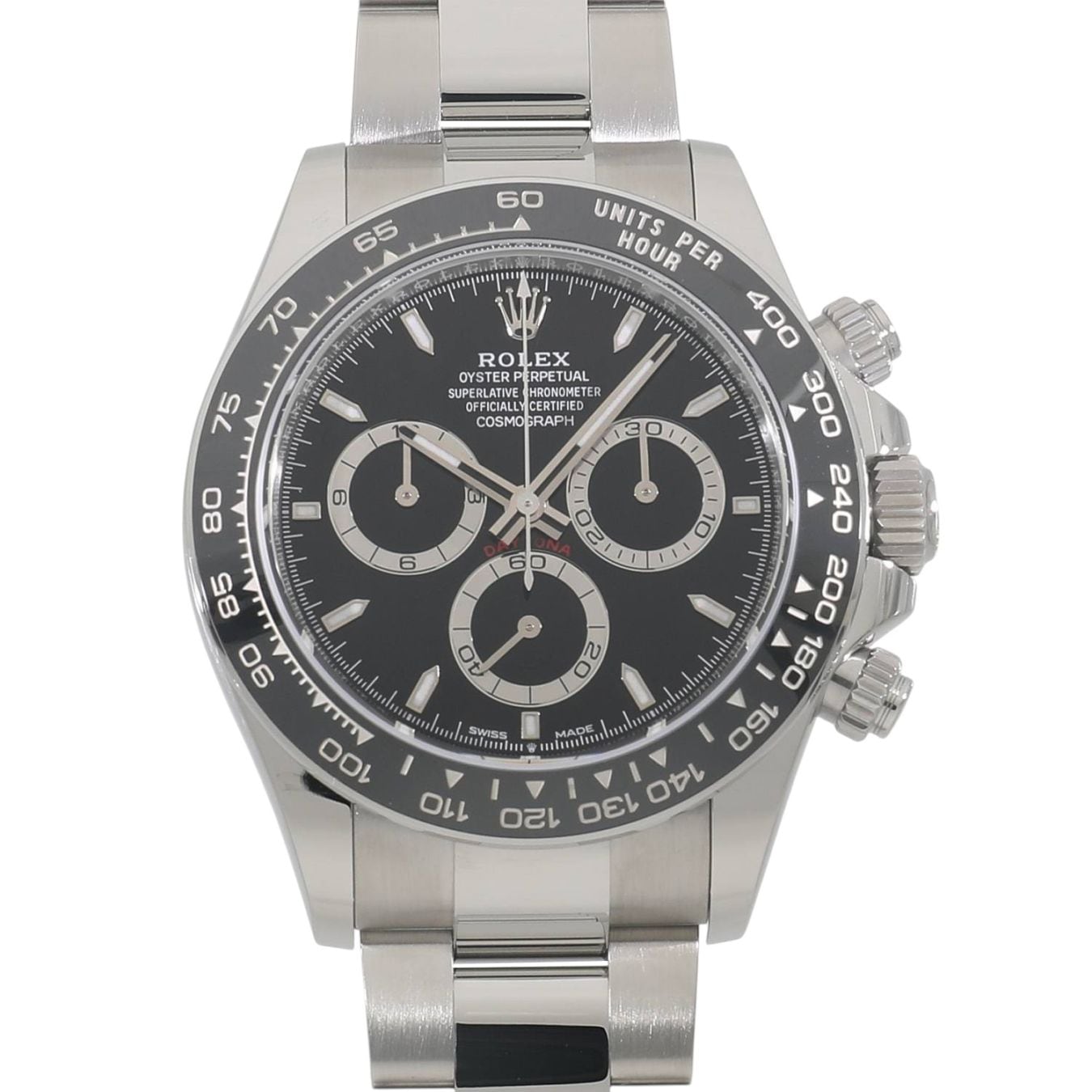 [未使用]ロレックス コスモグラフ デイトナ 126500LN ランダム ブラック メンズ