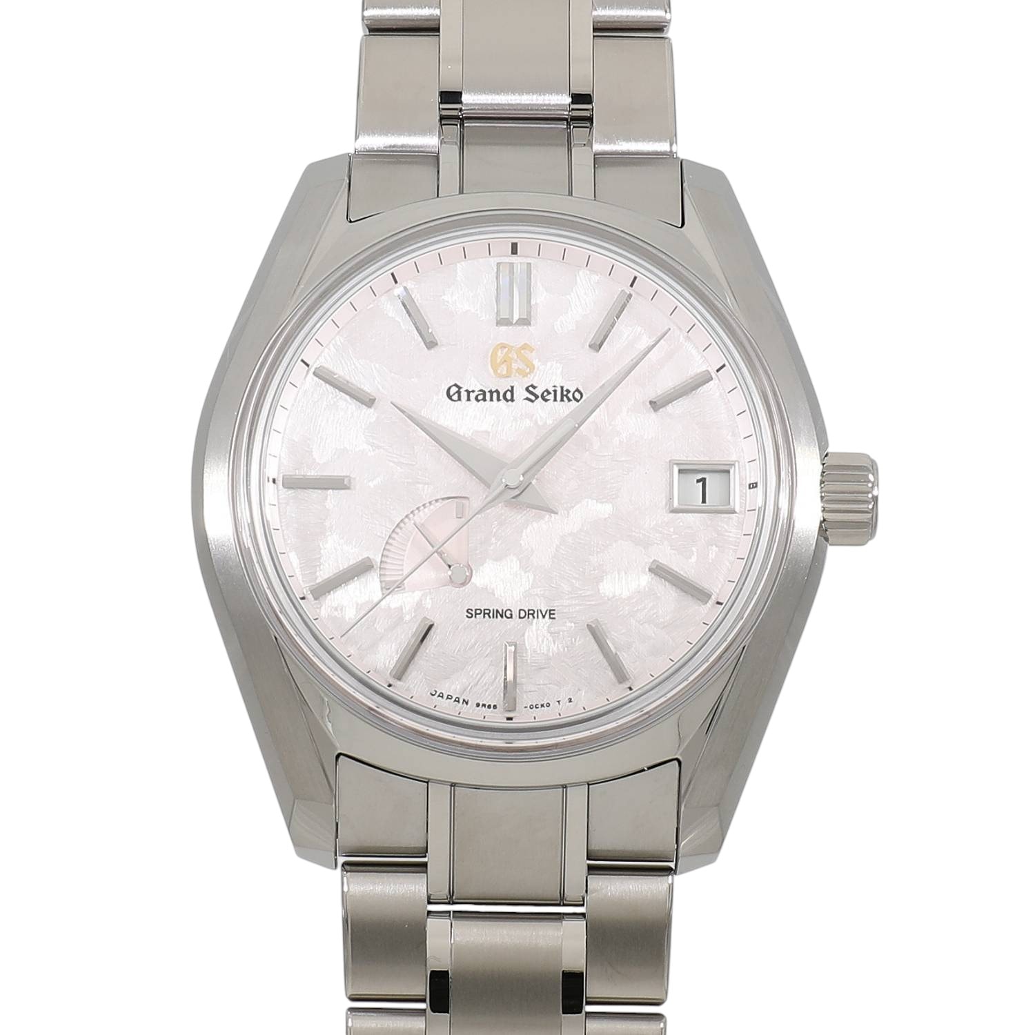 [未使用]セイコー グランドセイコー ヘリテージコレクション 二十四節気シリーズ 春分・花筏 SBGA443 / 9R65-0DG0 ピンク メンズ