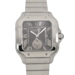 [未使用]カルティエ サントス ドゥ カルティエ LM デュアルタイムゾーン WSSA0076 アンスラサイトグレー メンズ