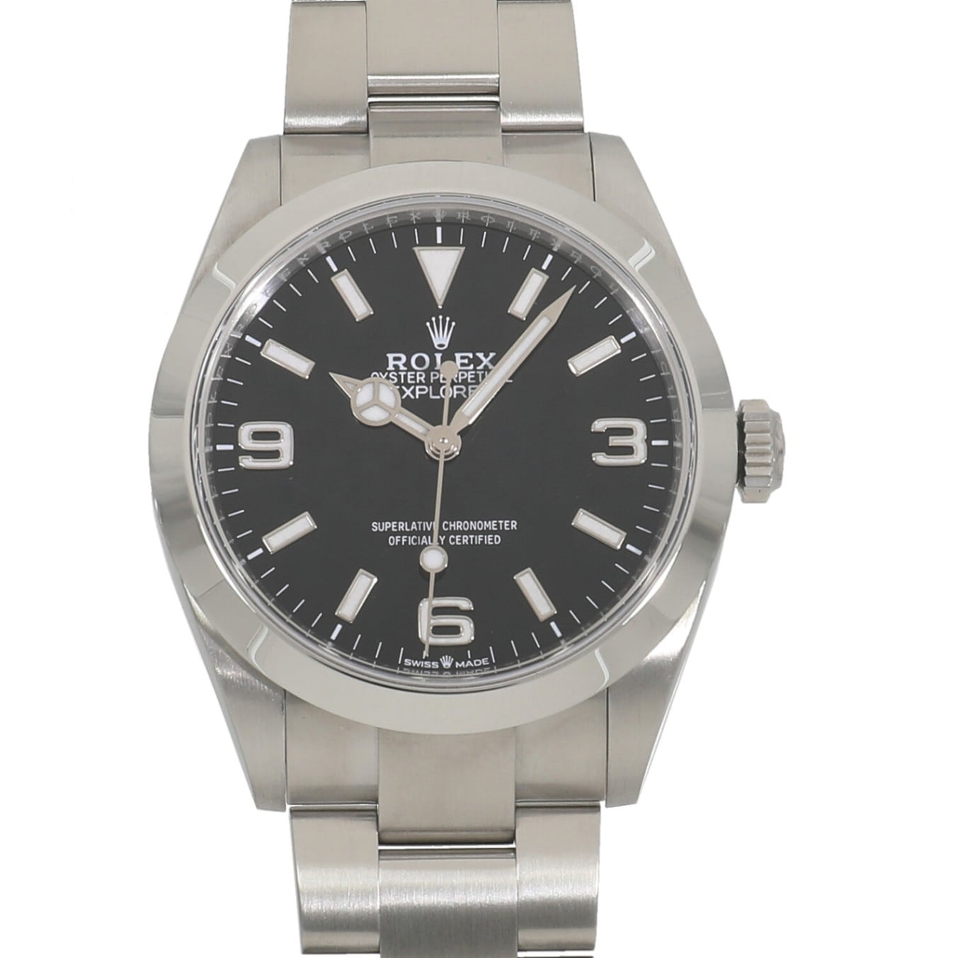 [中古]ロレックス エクスプローラー 40 224270 ランダム ブラック メンズ