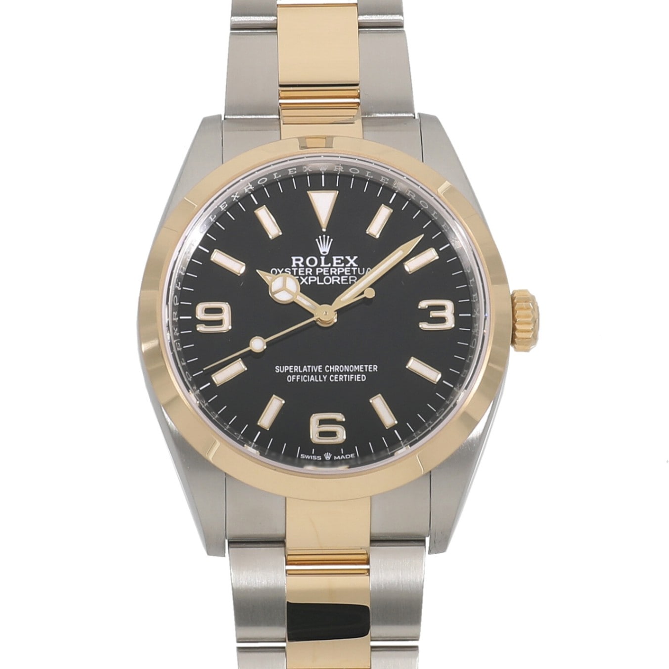 [中古]ロレックス エクスプローラー 36 124273 ランダム ブラック メンズ