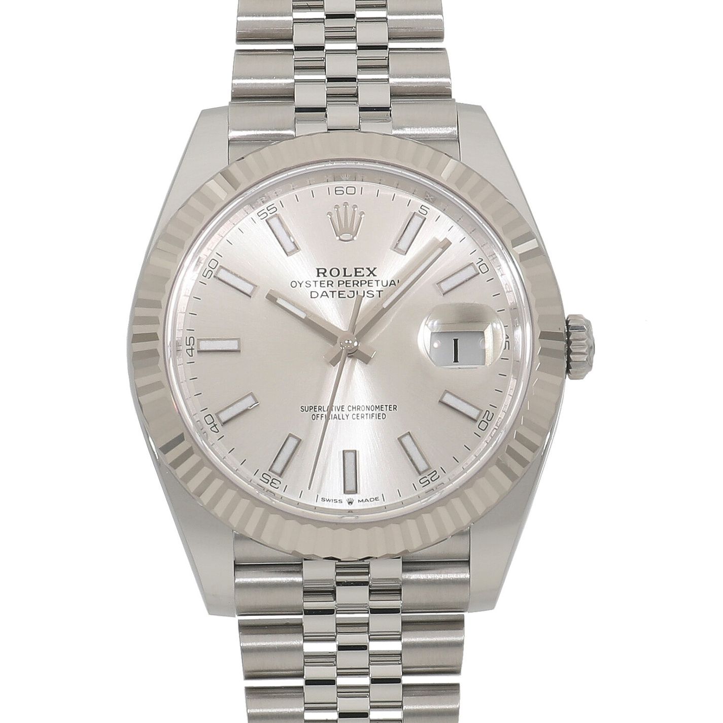 [新品]ロレックス デイトジャスト 41 126334 シルバー メンズ