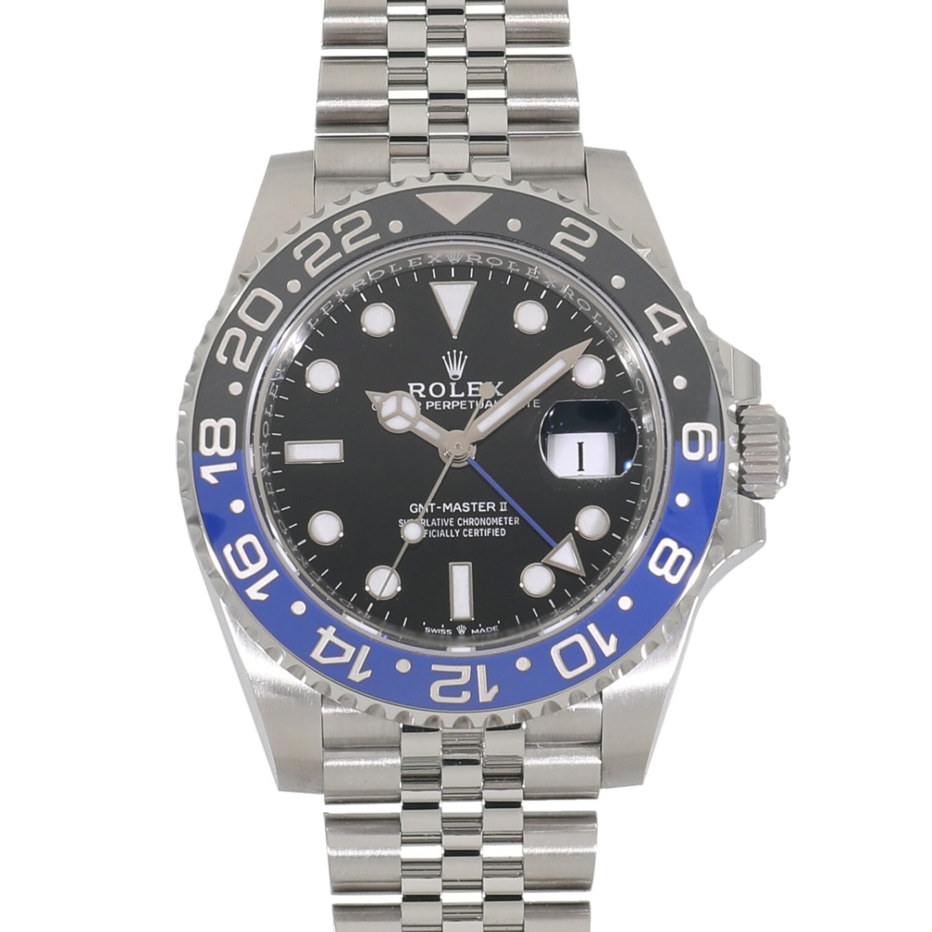 [中古]ロレックス GMTマスター II 126710BLNR ランダム ブラック メンズ