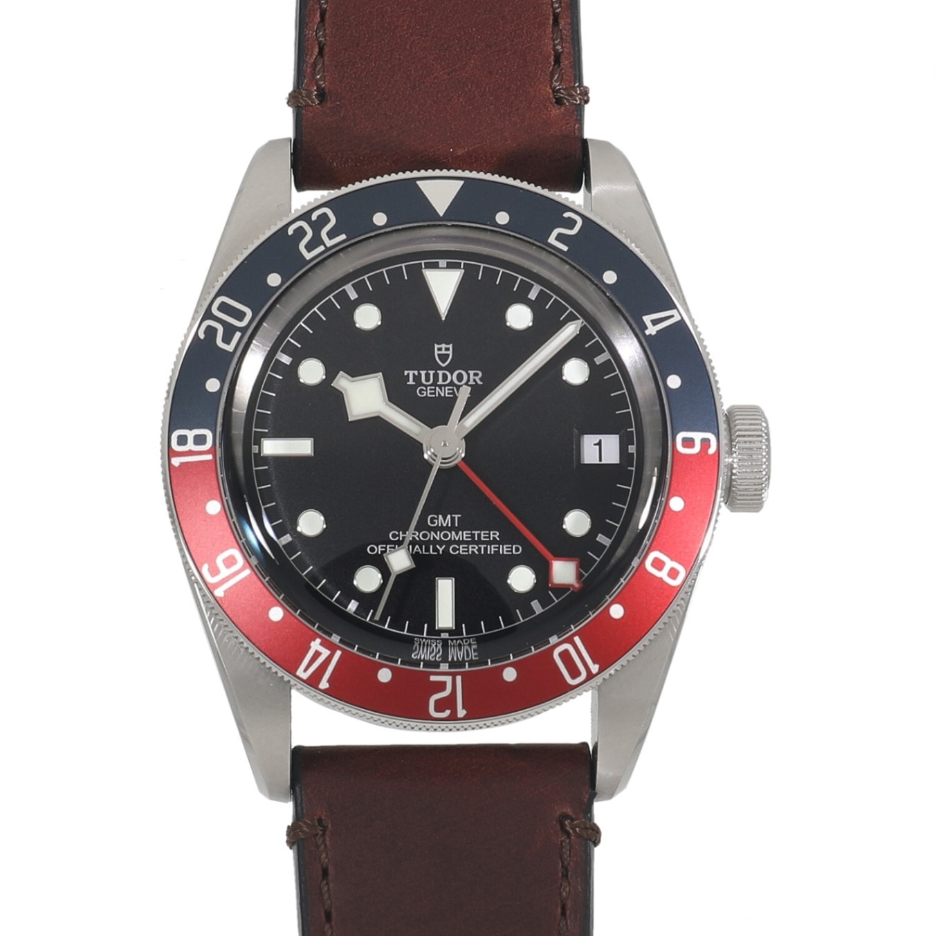 [中古]チューダー ヘリテージ ブラックベイ GMT M79830RB-0002 ブラック メンズ