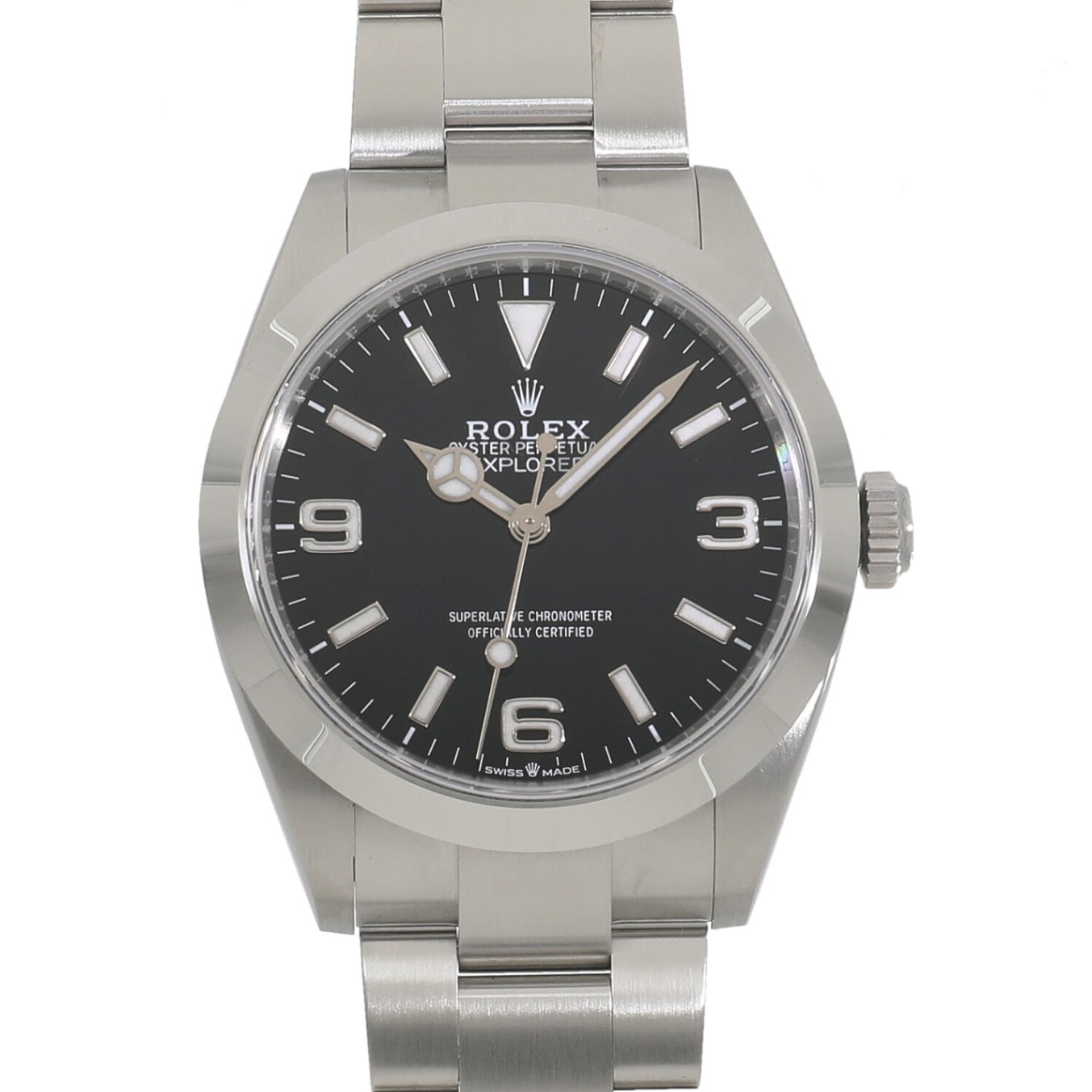 [中古]ロレックス エクスプローラー 40 224270 ランダム ブラック メンズ