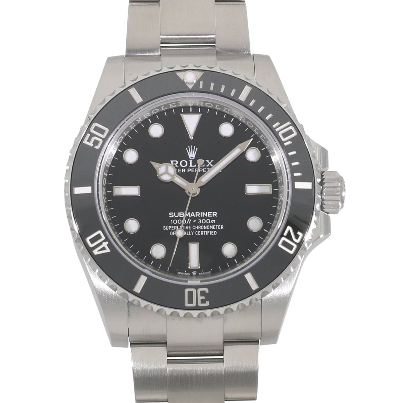 [未使用]ロレックス サブマリーナー 124060 ランダム ブラック メンズ