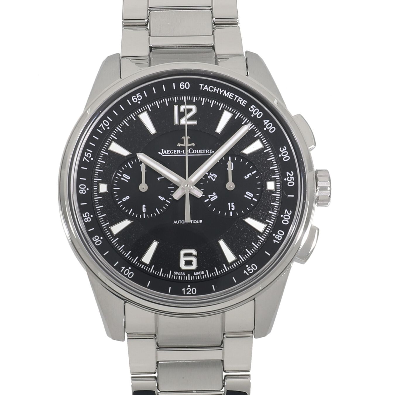 [中古]ジャガールクルト ポラリス クロノグラフ Q9028170 / 842.8.CI.S ブラック メンズ