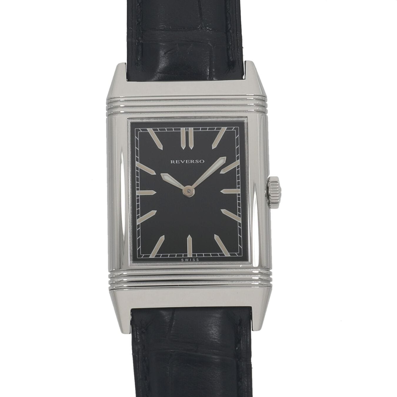 [中古]ジャガールクルト グランド レベルソ ウルトラシン トリビュート 1931 Q2788570 / 277.8.62 ブラック メンズ