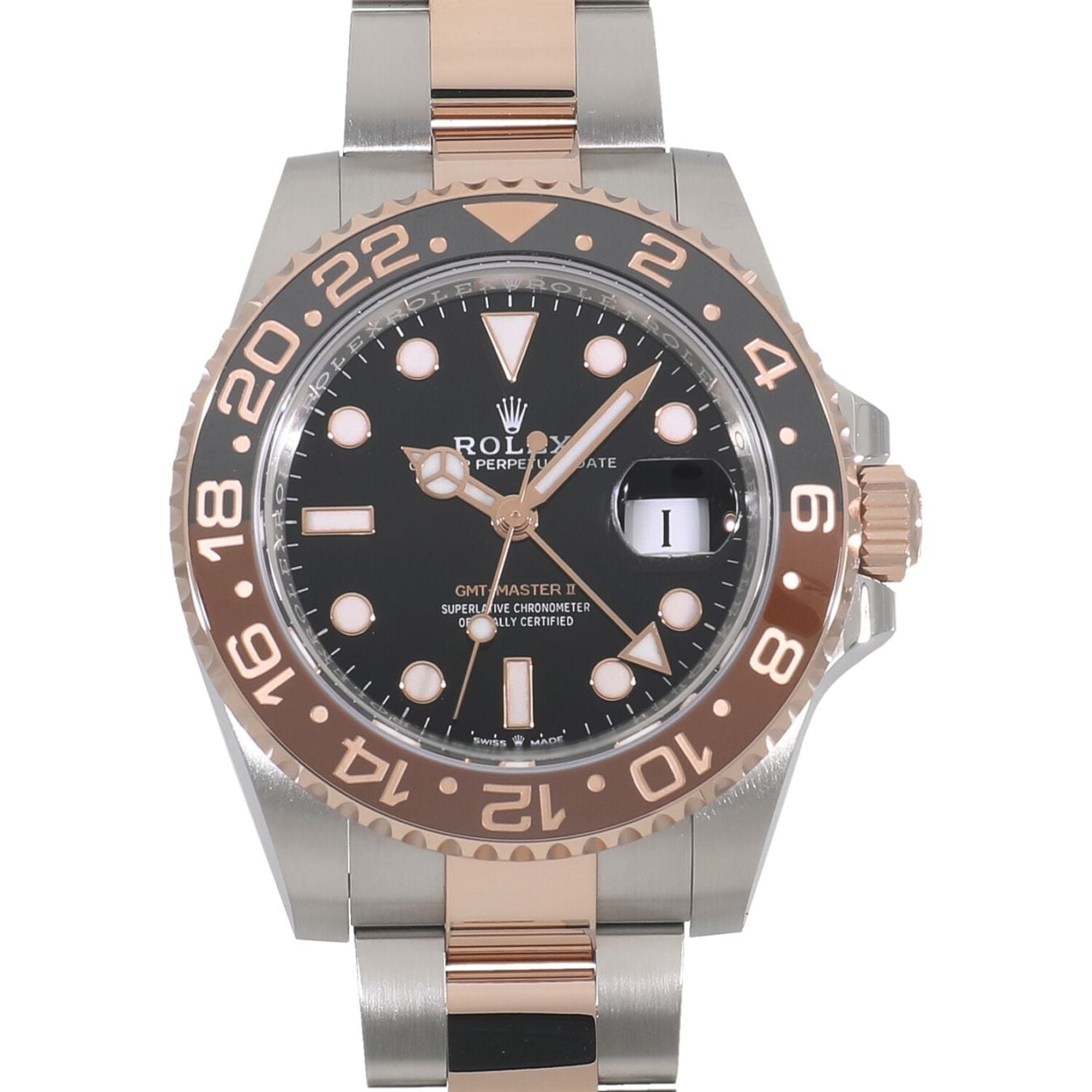[中古]ロレックス GMTマスター II 126711CHNR ランダム ブラック メンズ