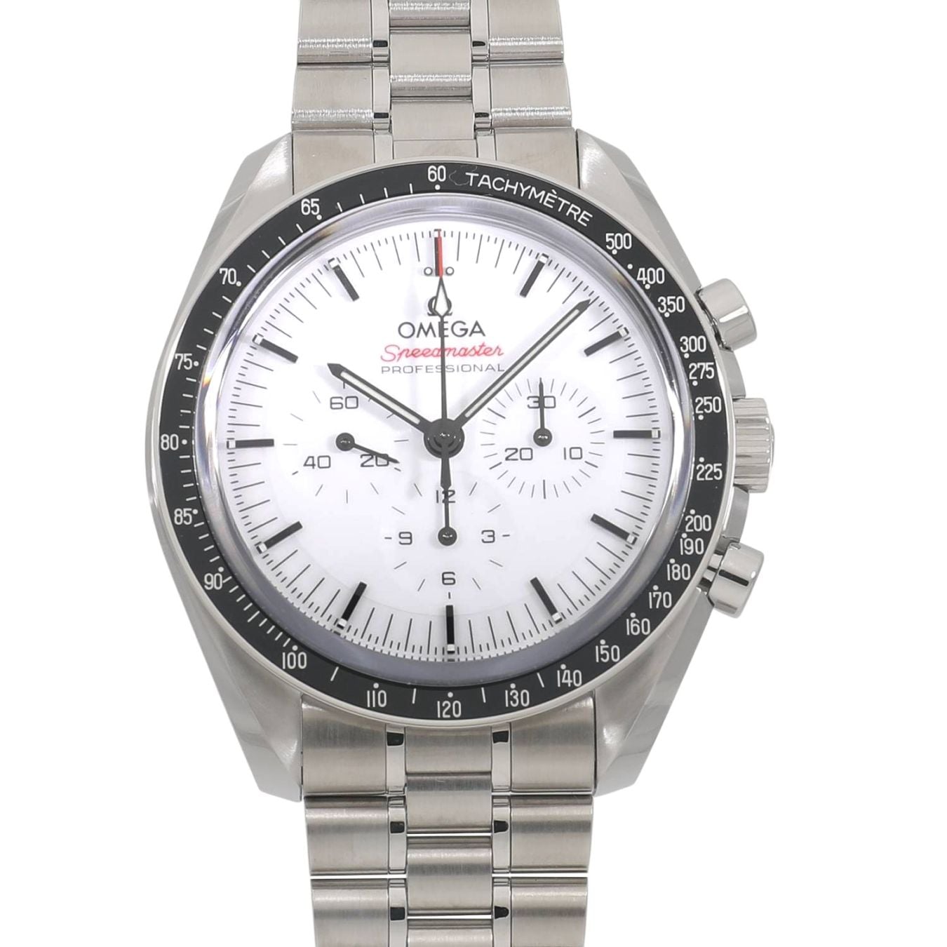 [未使用]オメガ スピードマスター ムーンウォッチ プロフェッショナル コーアクシャル マスター クロノメーター クロノグラフ 42MM 310.30.42.50.04.001 ホワイト メンズ
