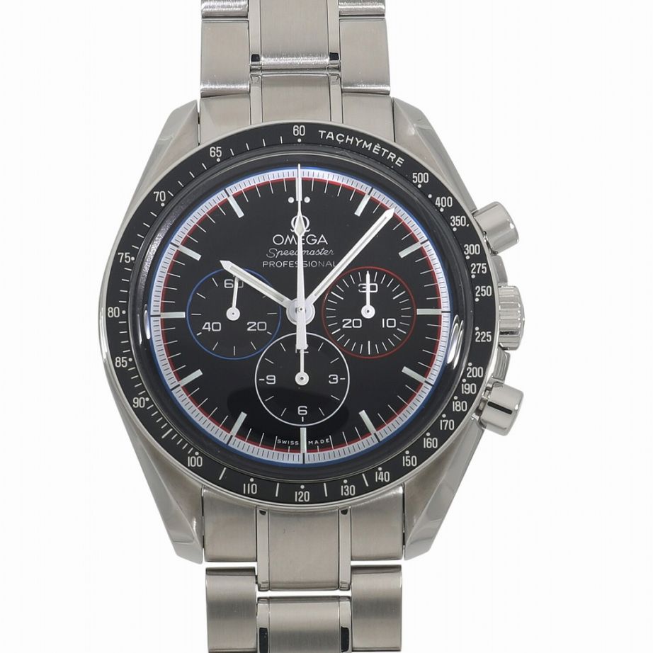 [中古]オメガ スピードマスター プロフェッショナル アポロ15号 40周年記念 1971本限定 311.30.42.30.01.003 ブラック メンズ