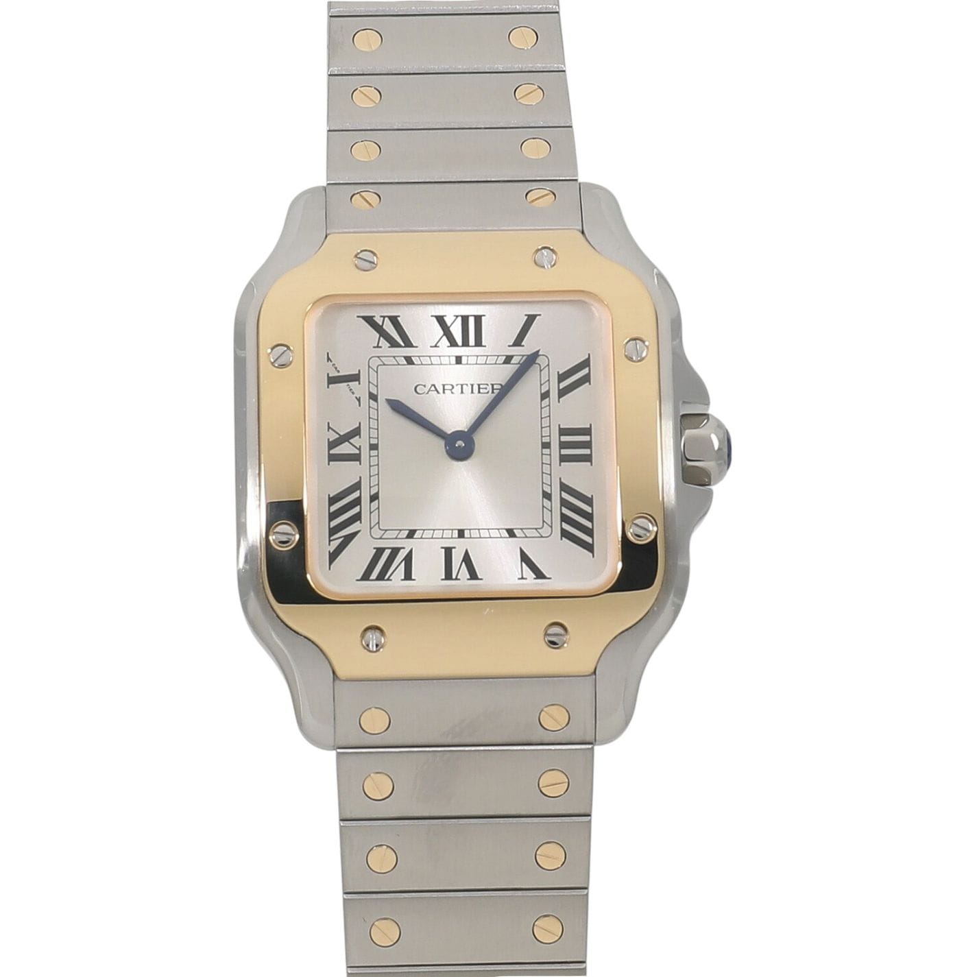 [新品]カルティエ サントス ドゥ カルティエ スモール W2SA0033 シルバー レディース