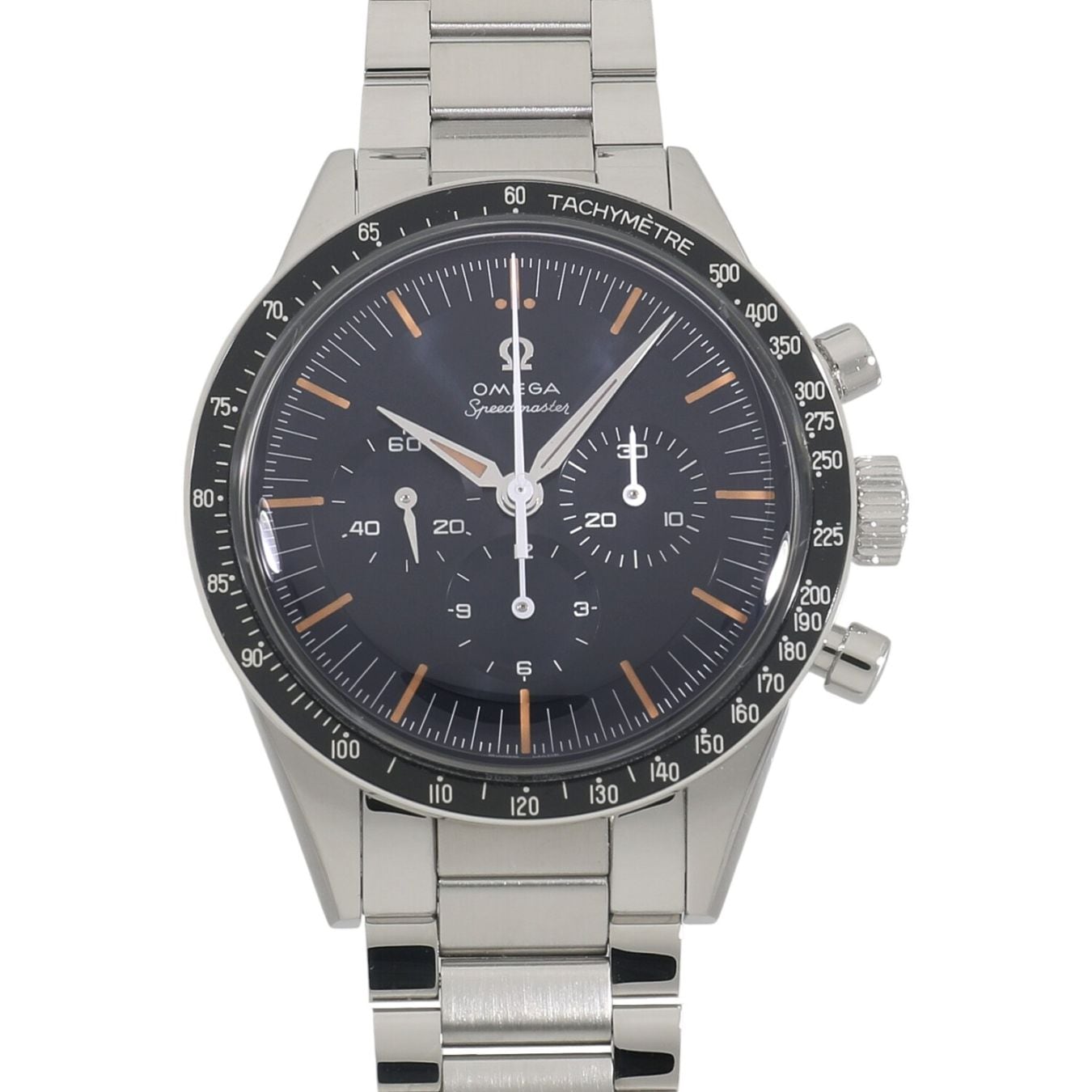 [中古]オメガ スピードマスター ファースト オメガ イン スペース 310.30.40.50.06.001 ブルー グレー メンズ