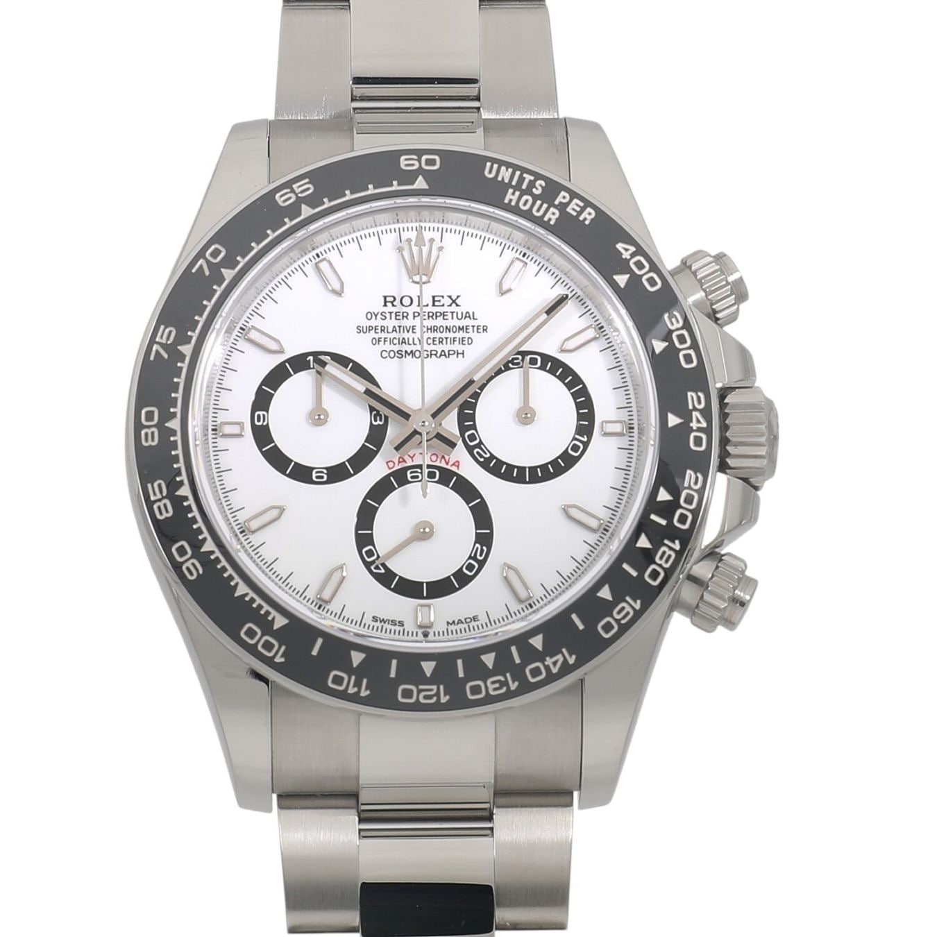 [未使用]ロレックス コスモグラフ デイトナ 126500LN ランダム ホワイト メンズ