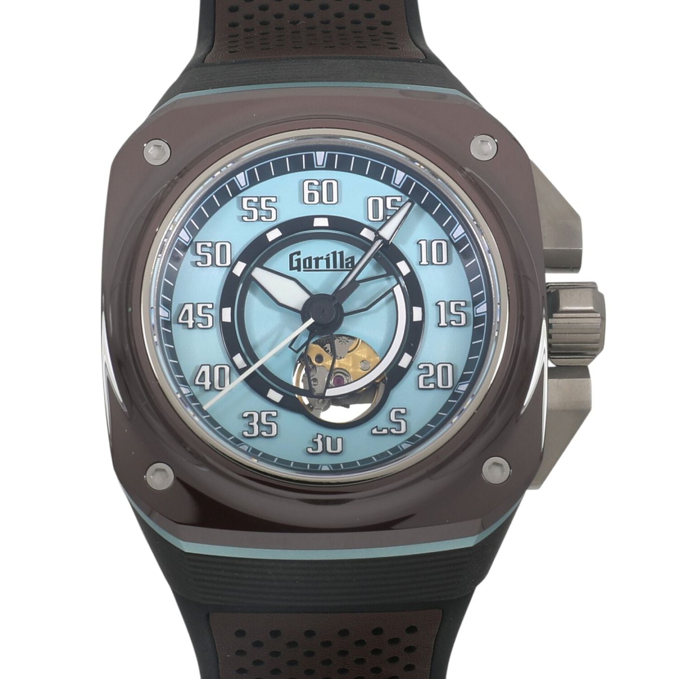 [未使用]ゴリラ ウォッチ ファストバック GT カーボン ノマド FBY37.0 ブルー メンズ