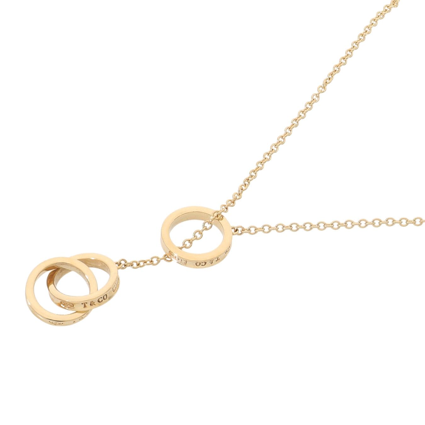 [中古]ティファニー 1837 インターロッキング サークル ネックレス
