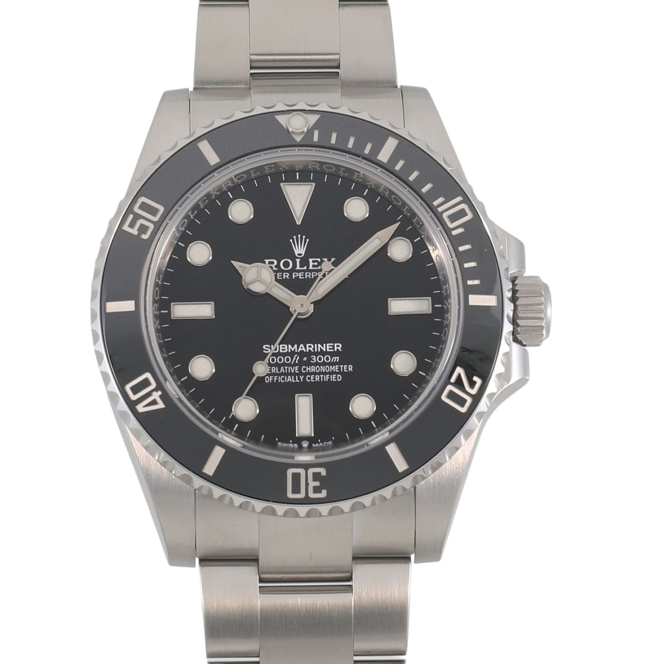 [中古]ロレックス サブマリーナー 124060 ランダム ブラック メンズ