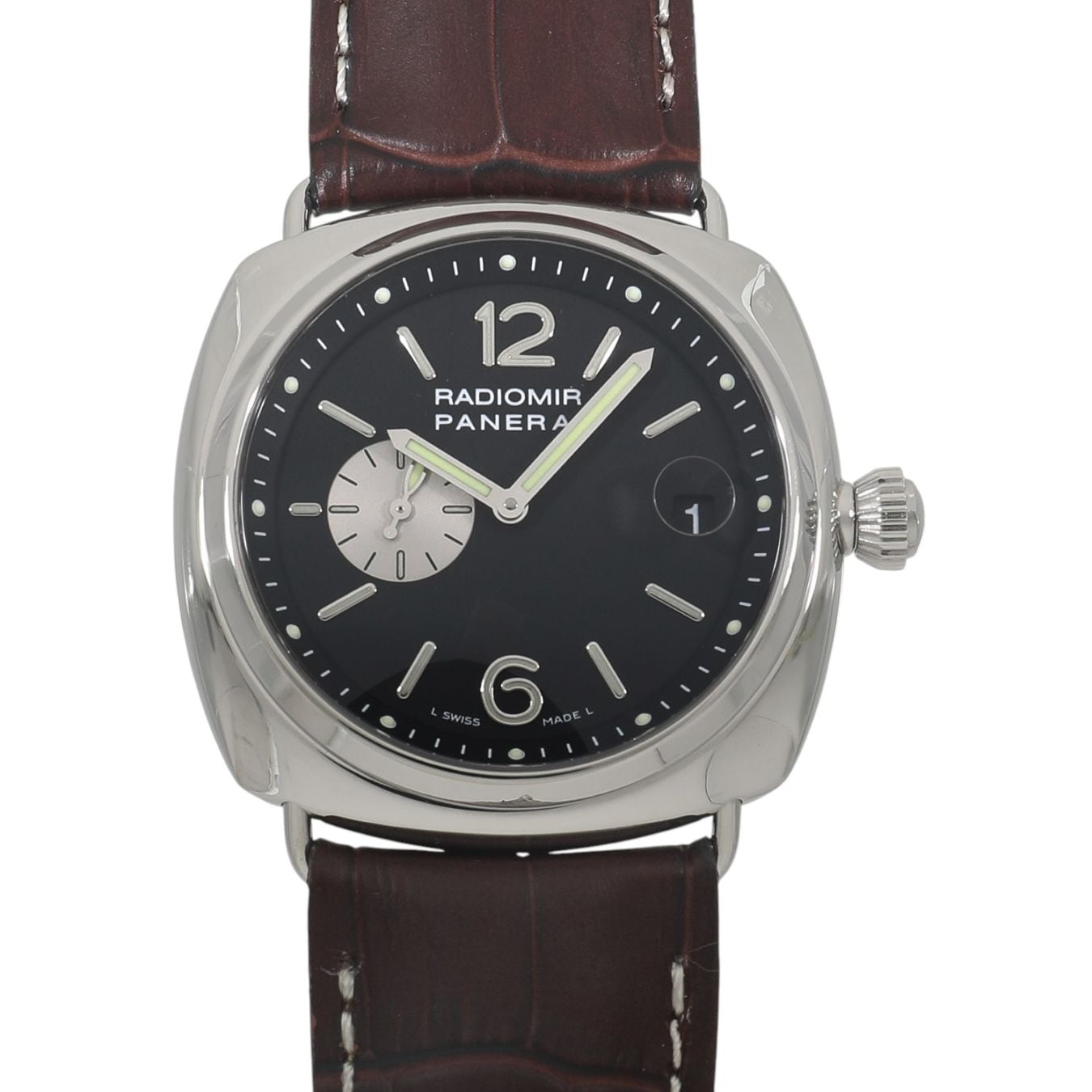 [中古]パネライ ラジオミール 40MM PAM00141 E番 ブラック メンズ