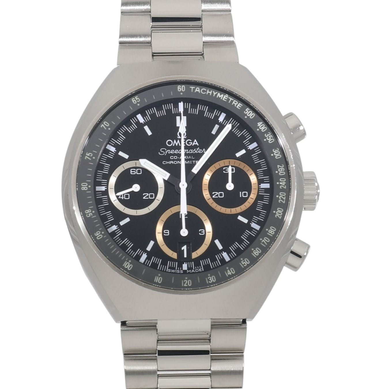 [中古]オメガ スピードマスター マークII リオ 2016 世界限定2016本 522.10.43.50.01.001 ブラック メンズ