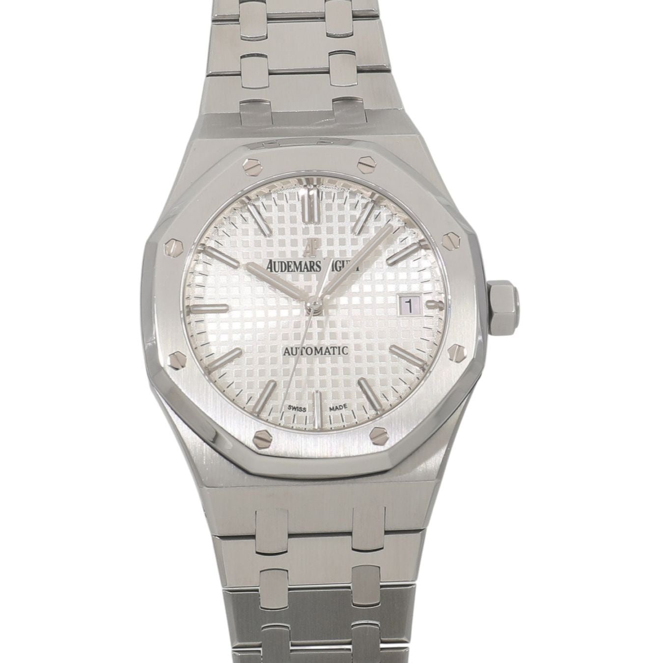 [中古]オーデマピゲ ロイヤルオーク オートマティック 15450ST.OO.1256ST.01 シルバー ユニセックス