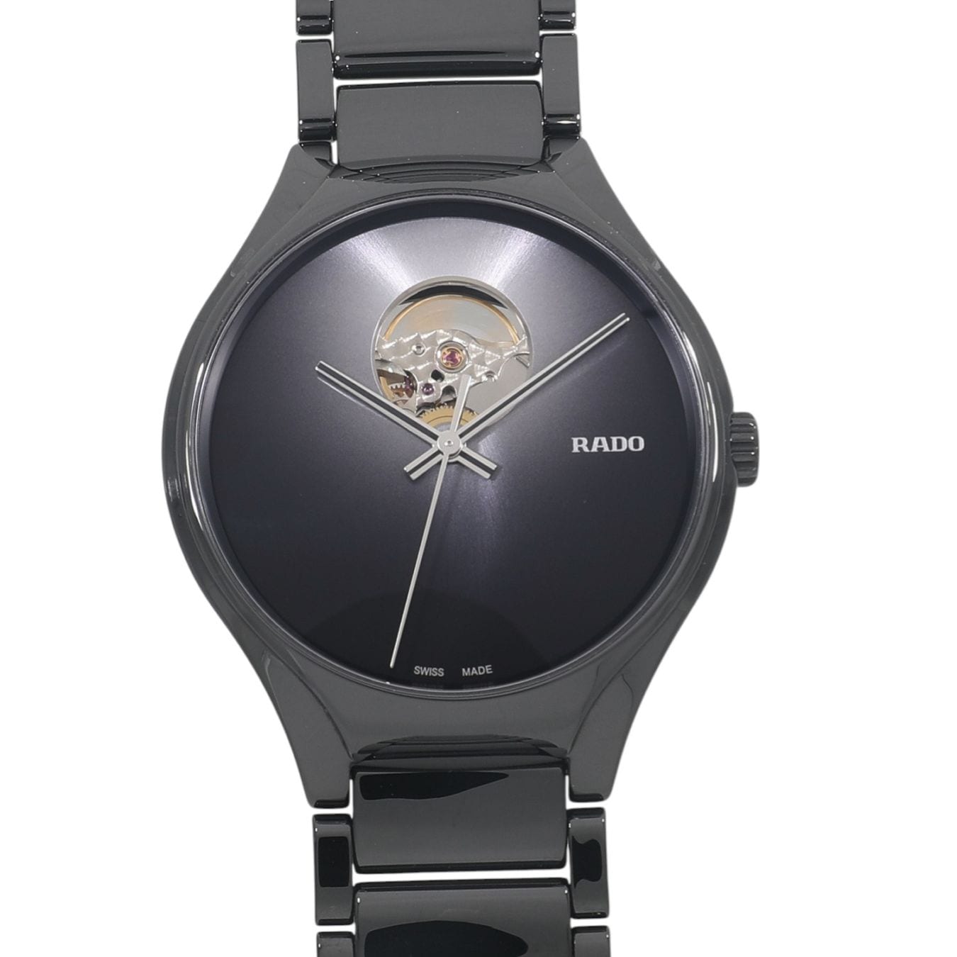 [中古]ラドー トゥルー シークレット R27107152 ブラック メンズ