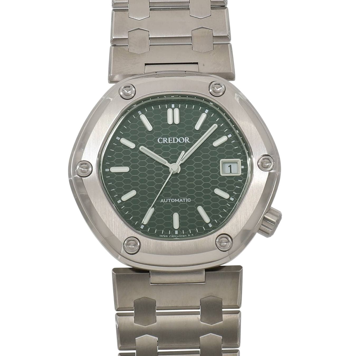 [未使用]セイコー クレドール ロコモティブ GCCR997 / CR01-00B0 グリーン メンズ