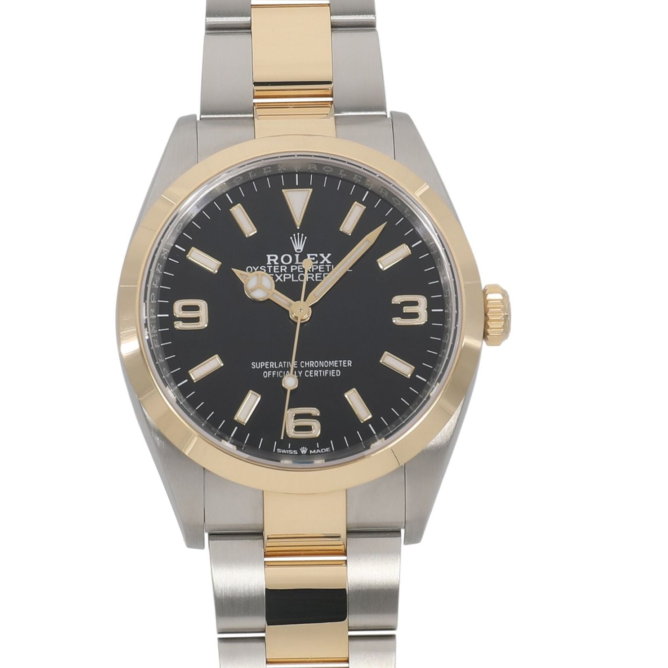 [中古]ロレックス エクスプローラー 36 124273 ランダム ブラック メンズ