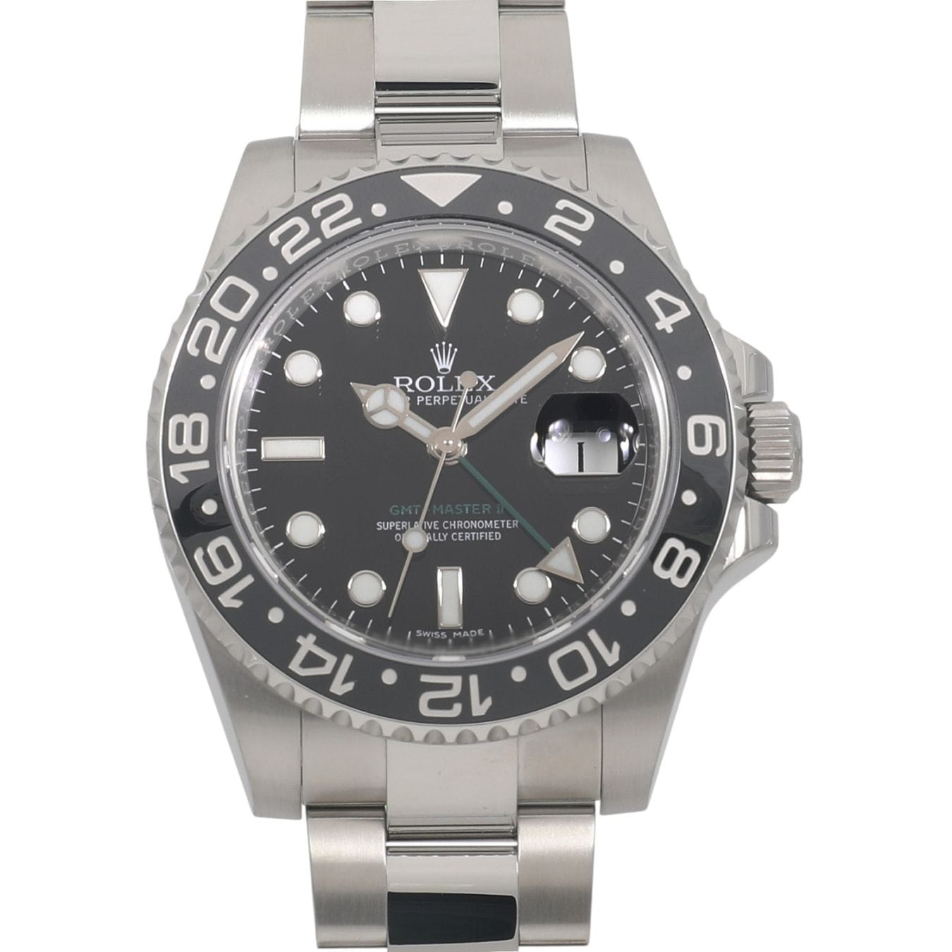 [中古]ロレックス GMTマスター II 116710LN ランダム ブラック メンズ