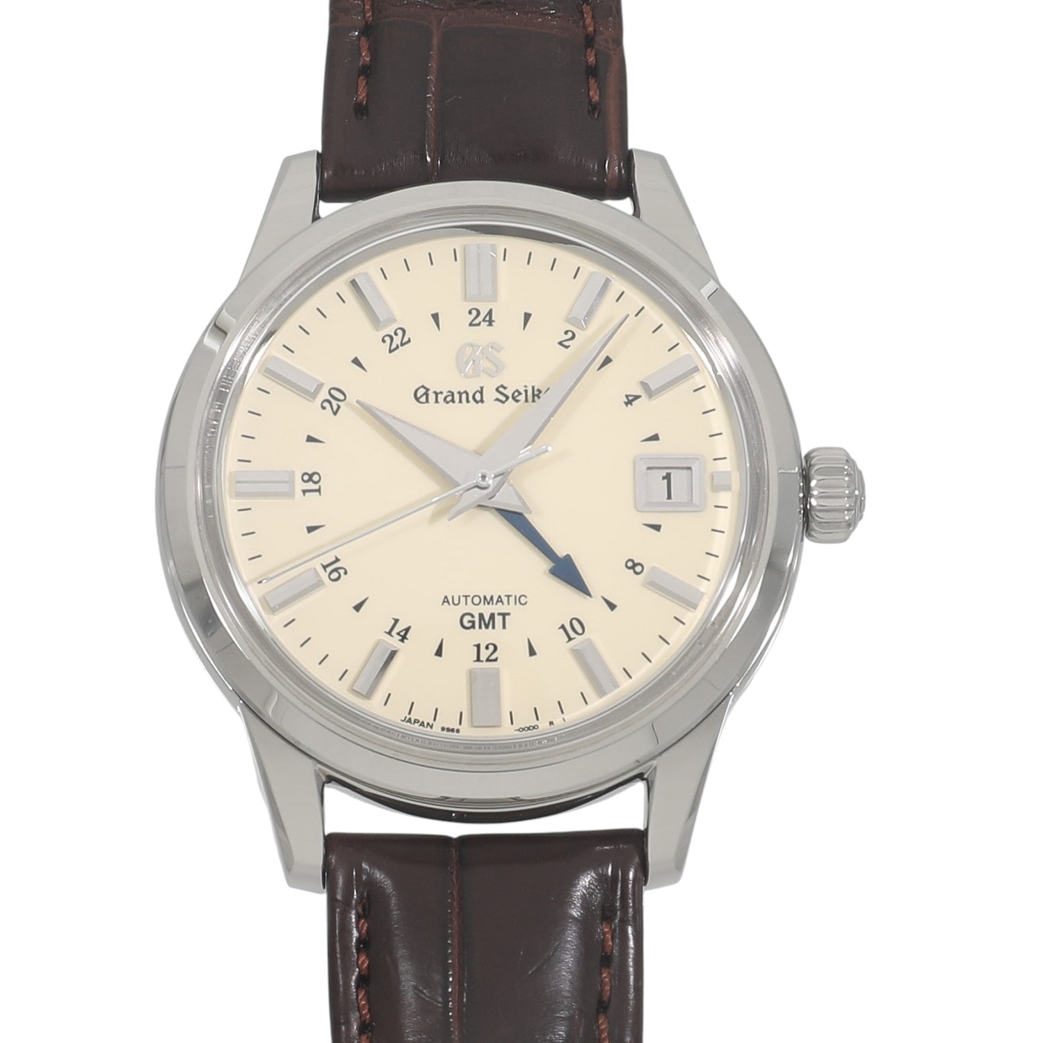 [中古]セイコー グランドセイコー エレガンス コレクション メカニカル GMT SBGM221 / 9S66-00A0 アイボリー メンズ