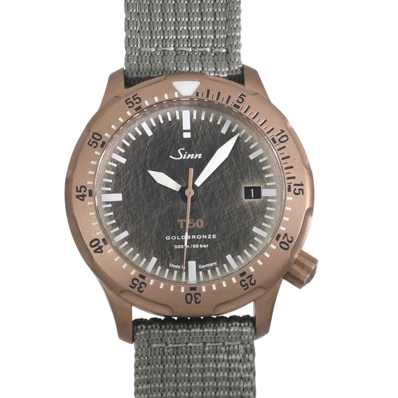 [未使用]ジン T50 ゴールドブロンズ 世界限定300本 T50 グレー メンズ