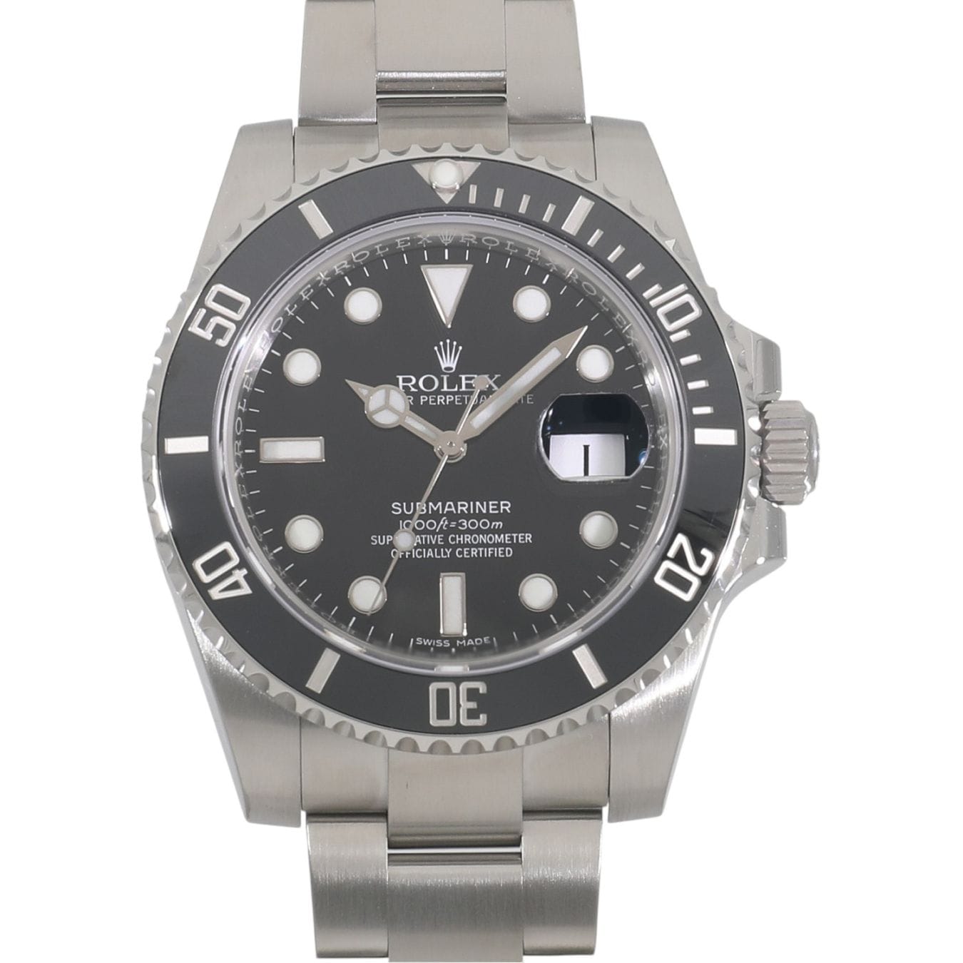 [中古]ロレックス サブマリーナー デイト 116610LN ランダム ブラック メンズ