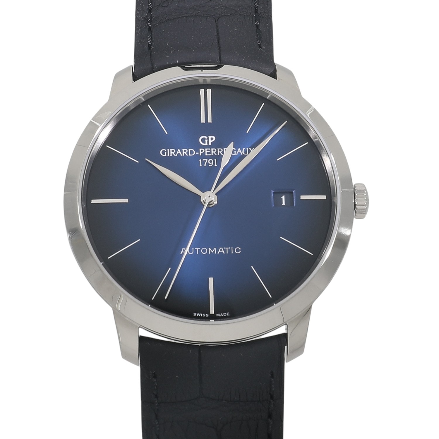 [新品]ジラールペルゴ 1966 40ミリ 49555-11-434-BH6A ブルー メンズ