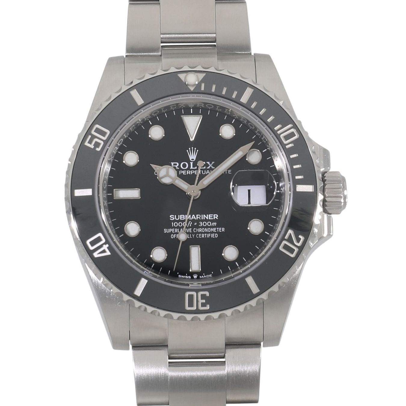 [中古]ロレックス サブマリーナー デイト 126610LN ランダム ブラック メンズ