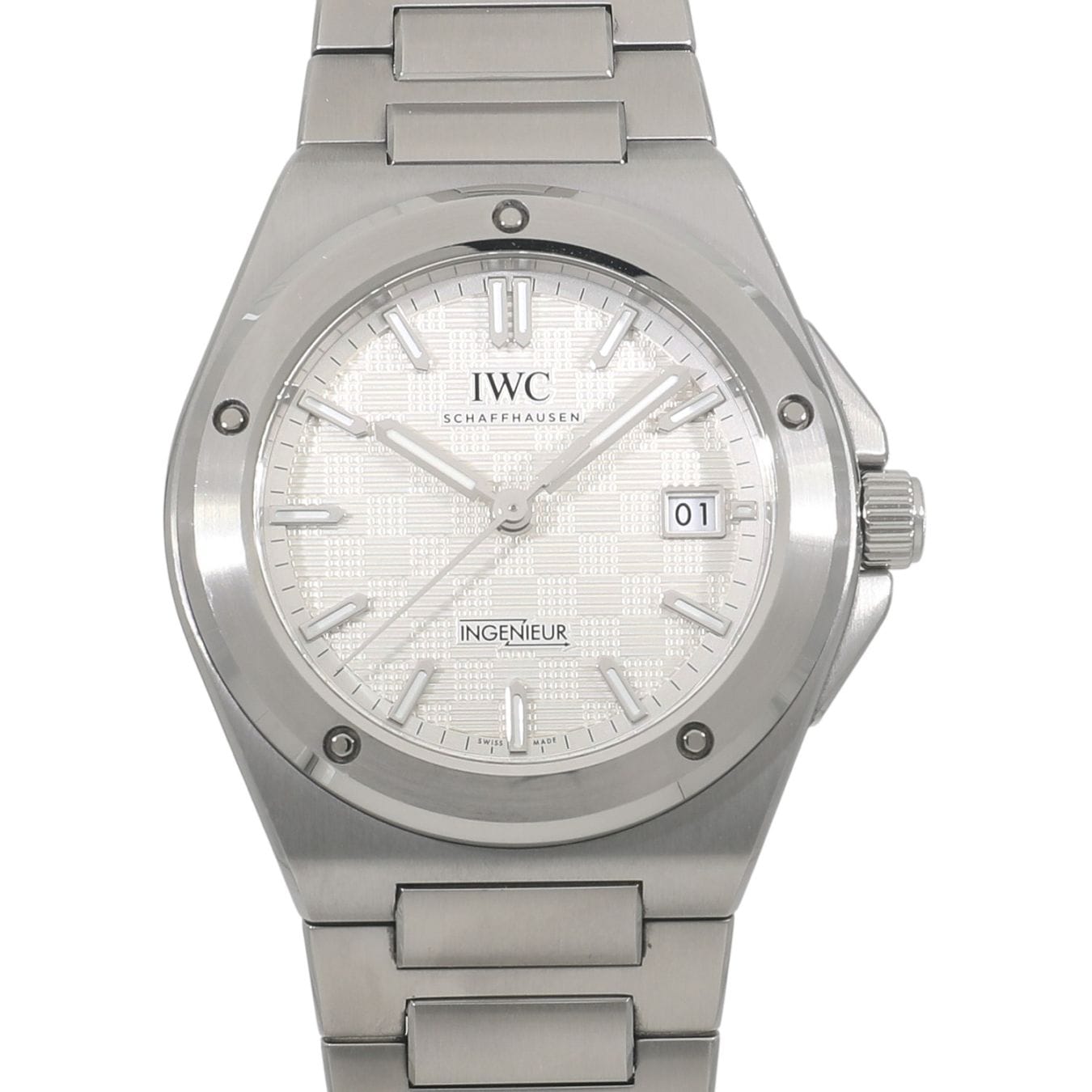 [中古]IWC インヂュニア オートマティック 40 IW328902 シルバー メンズ