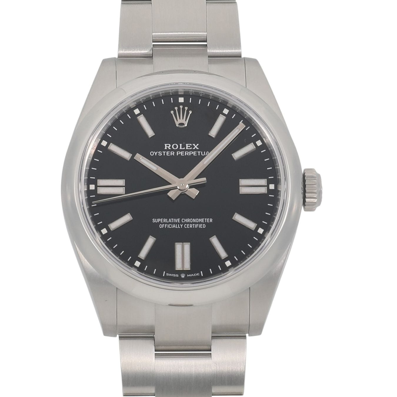 [新品]ロレックス オイスター パーペチュアル 41 134300 ブラック メンズ