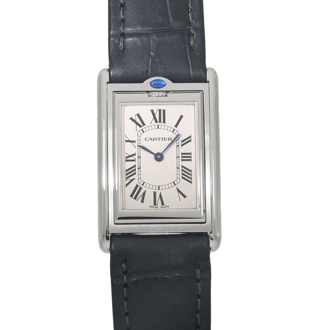 [中古]カルティエ タンク バスキュラント LM W10X1358 シルバー ユニセックス