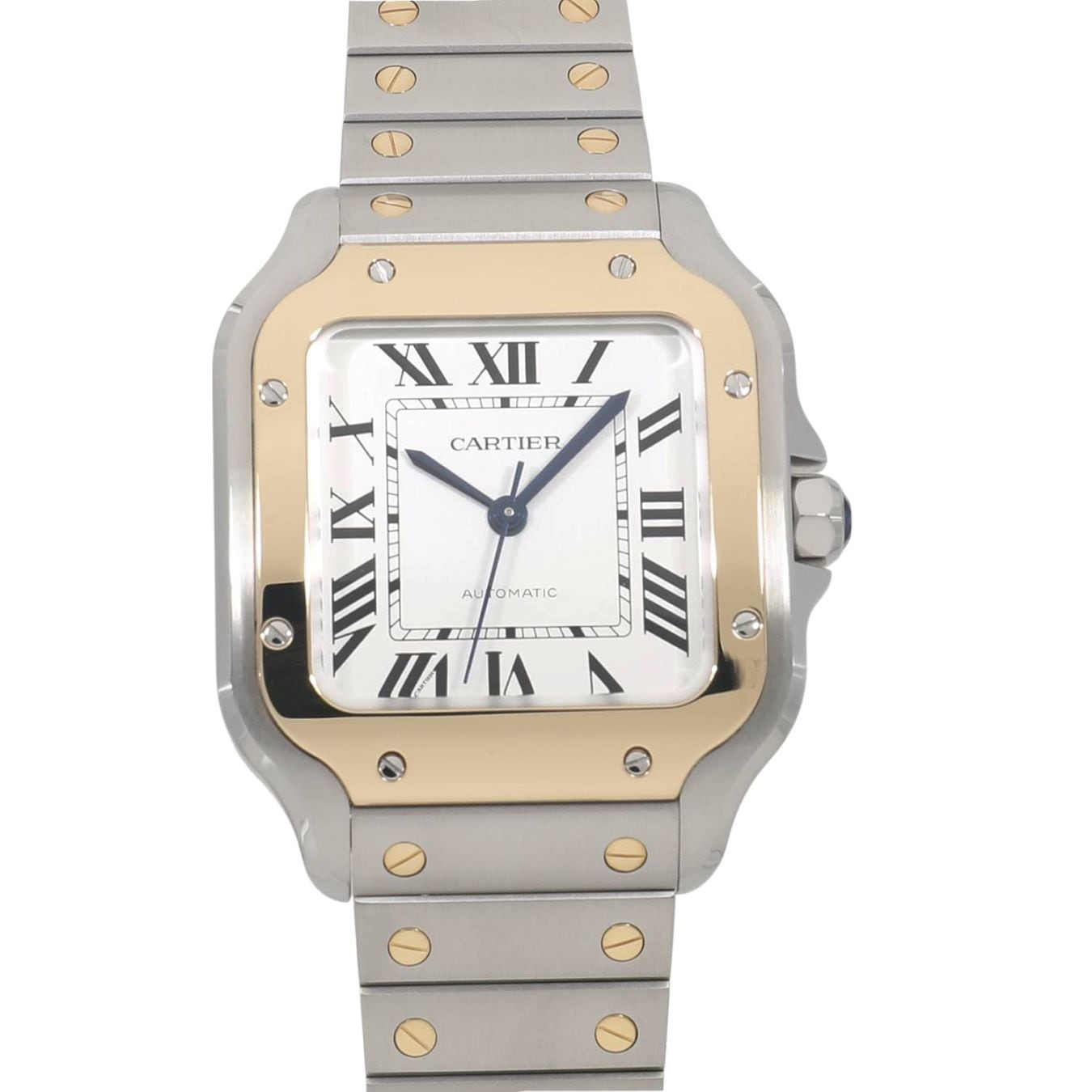 [中古]カルティエ サントス ドゥ カルティエ ウォッチ MM W2SA0016 シルバー ユニセックス