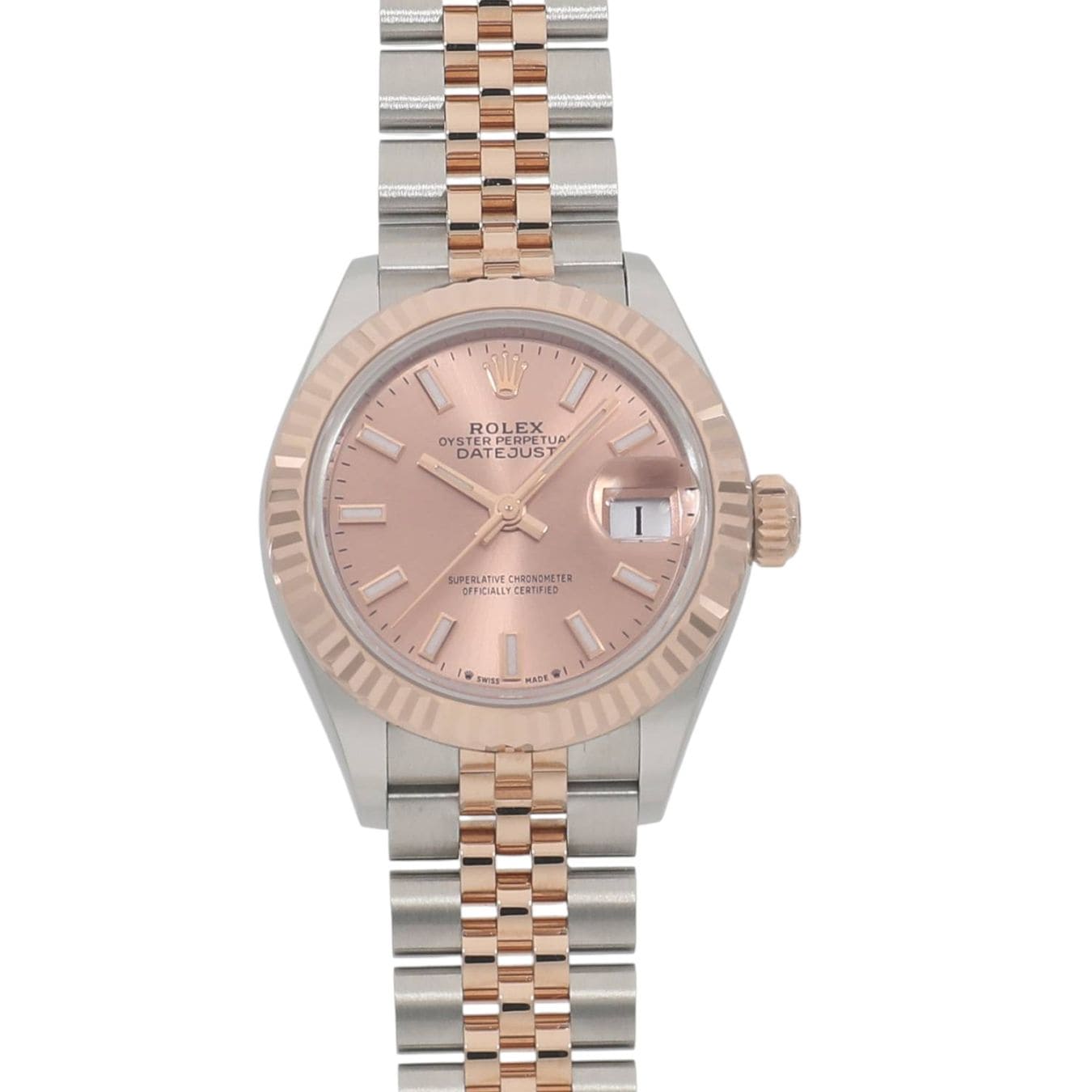 [未使用]ロレックス レディ デイトジャスト 28 279171 ランダム ロゼカラー レディース