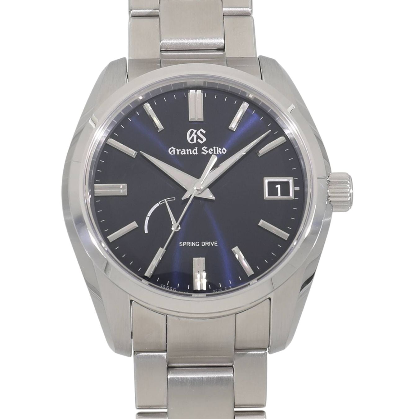 [中古]セイコー グランドセイコー ヘリテージ コレクション スプリングドライブ パワーリザーブ SBGA439 / 9R65-0DY0 ミッドナイトブルー メンズ