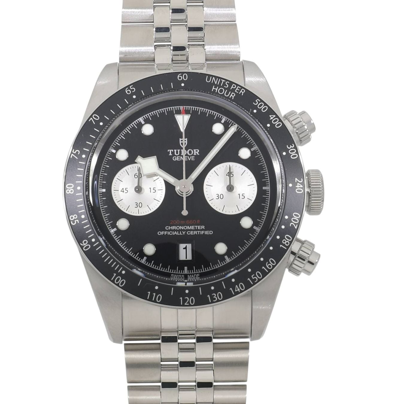 [新品]チューダー ブラックベイ クロノ M79360N-0013 ブラック×シルバー メンズ