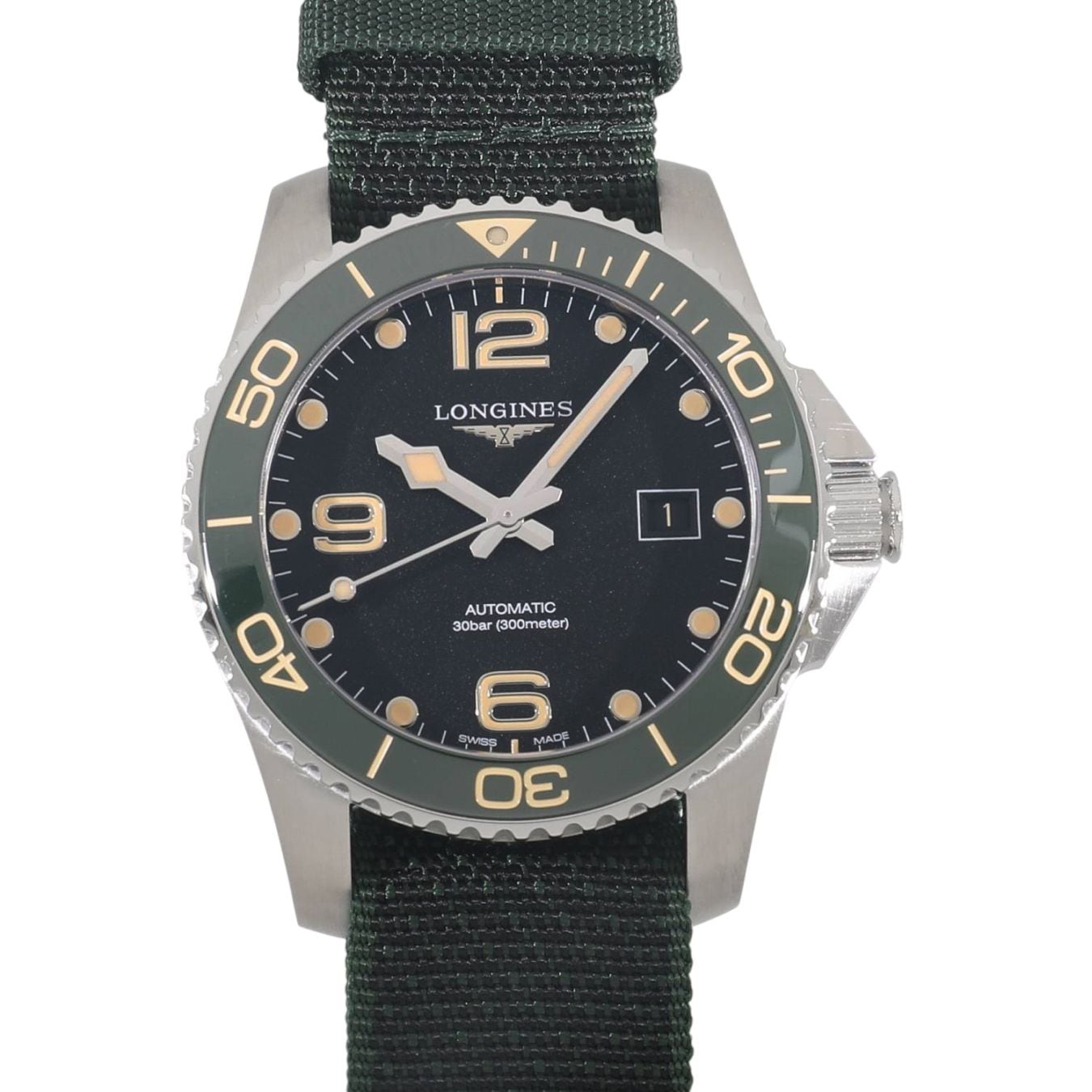 [新品]ロンジン ハイドロ コンクエスト L3.781.4.05.2 ブラック メンズ