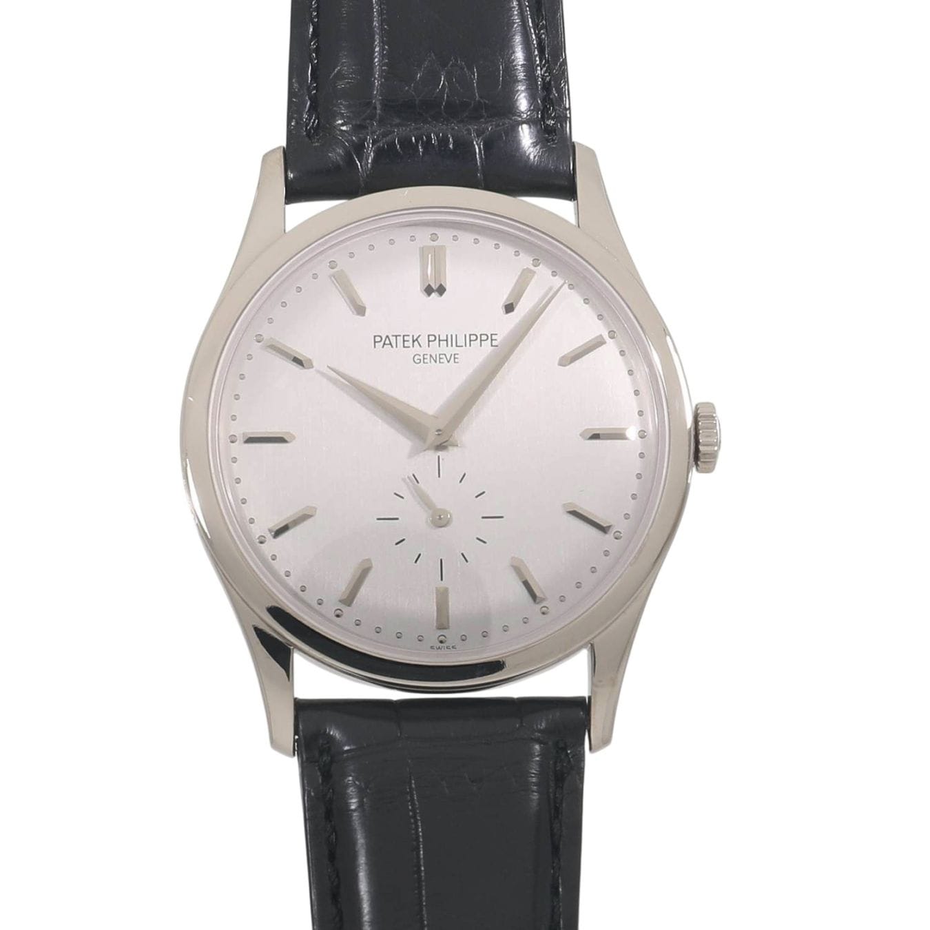 [中古]パテックフィリップ カラトラバ 5196G-001 シルバー メンズ