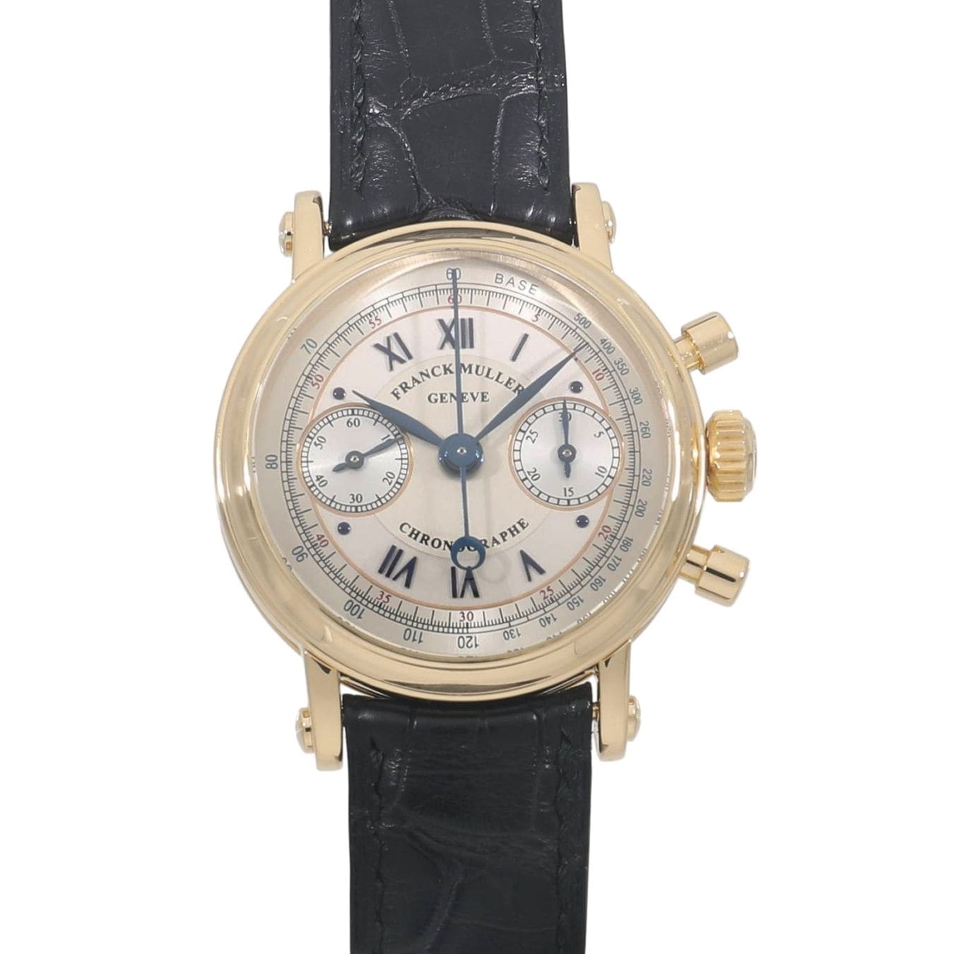 [中古]フランクミュラー ラウンド クロノグラフ 2860NA 3N シルバー ユニセックス