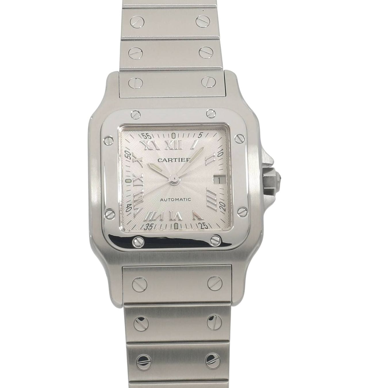 [中古]カルティエ サントス ガルベ LM W20040D6 シルバー ユニセックス