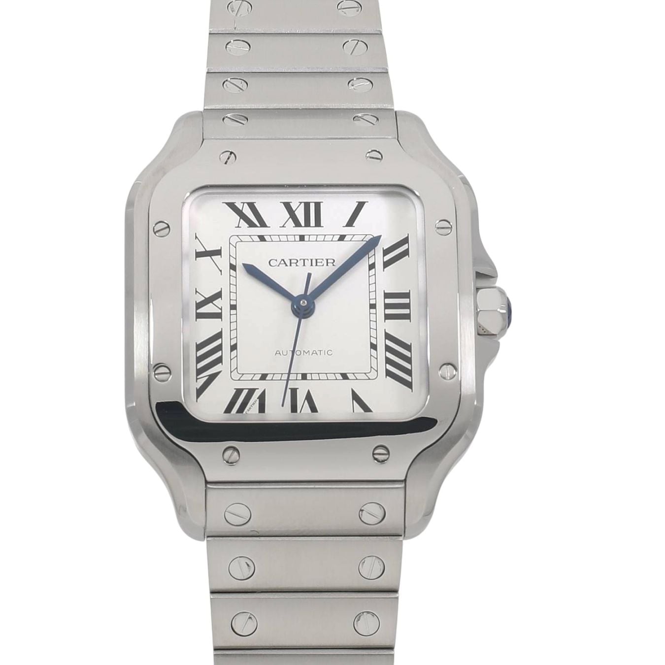 [中古]カルティエ サントス ドゥ カルティエ MM WSSA0029 シルバー ユニセックス