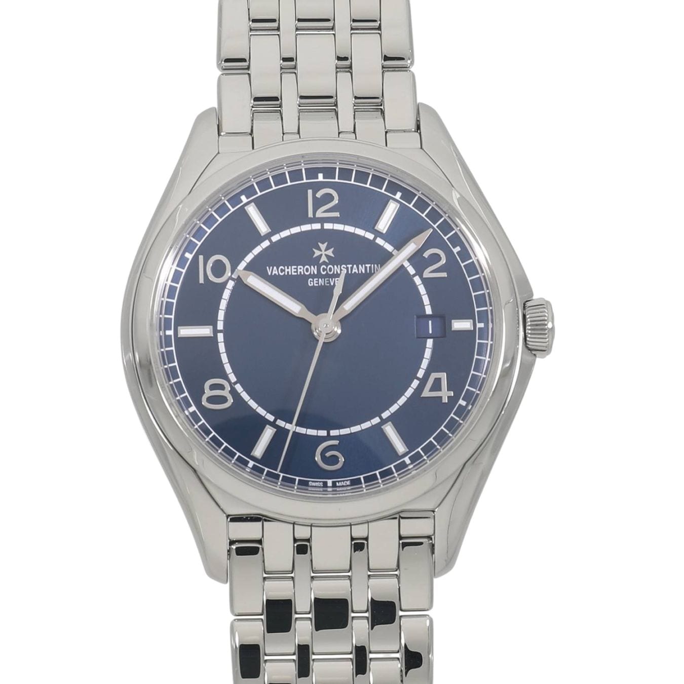 [中古]ヴァシュロンコンスタンタン フィフティーシックス オートマティック 4600E/110A-B487 ブルー メンズ