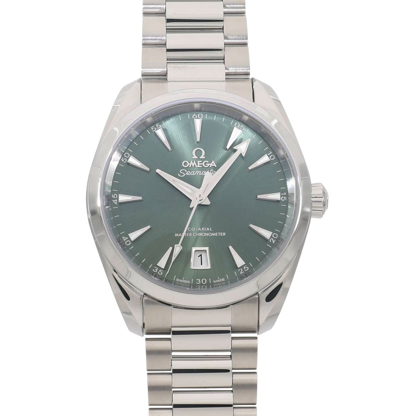 [未使用]オメガ シーマスター アクアテラ シェード コーアクシャル マスタークロノメーター 220.10.38.20.10.002 ベイグリーン ユニセックス