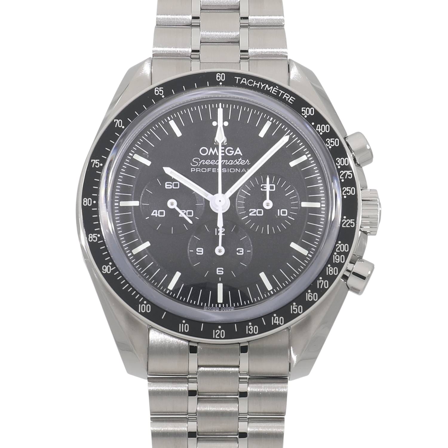[未使用]オメガ スピードマスター ムーンウォッチ プロフェッショナル コーアクシャル マスター クロノメーター クロノグラフ 310.30.42.50.01.002 ブラック メンズ