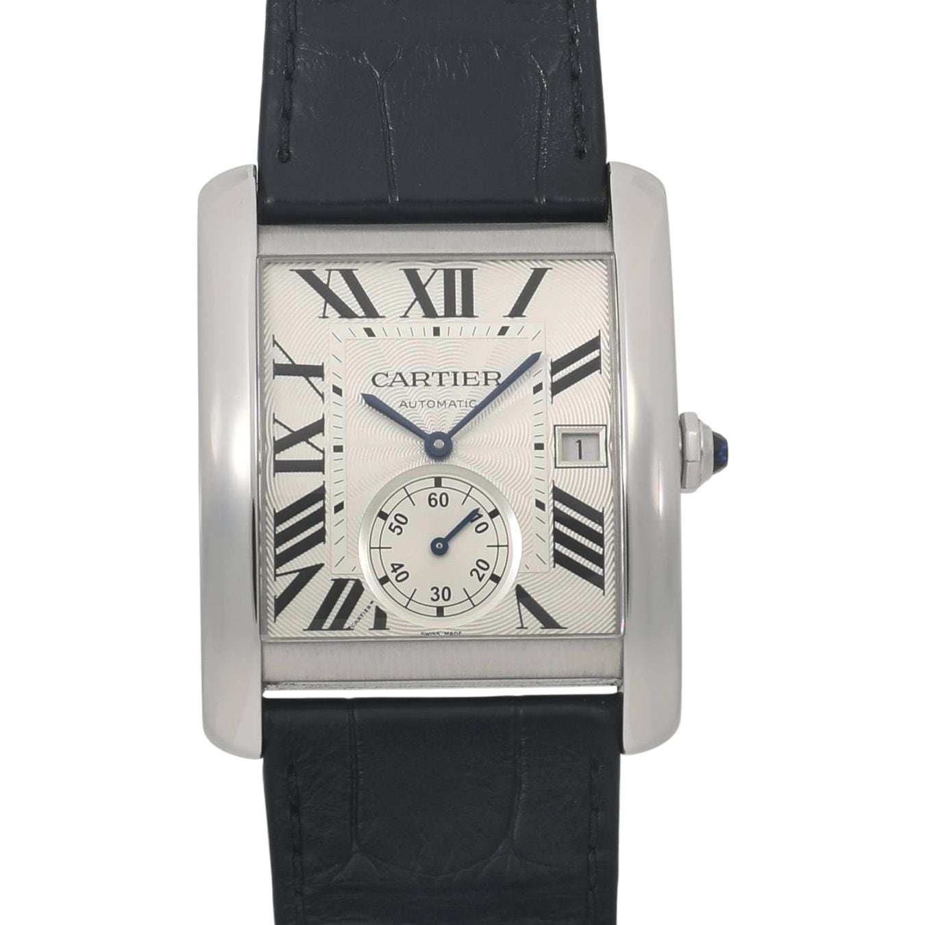 [中古]カルティエ タンク MC W5330003 シルバー メンズ