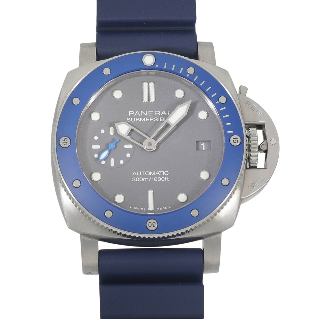 [中古]パネライ サブマーシブル 42mm PAM00959 V番 グレー メンズ